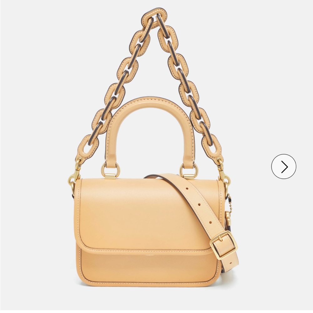 Coach Rogue Top Handle Brass/Beige